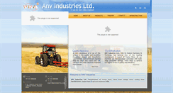 Desktop Screenshot of anvindustries.com